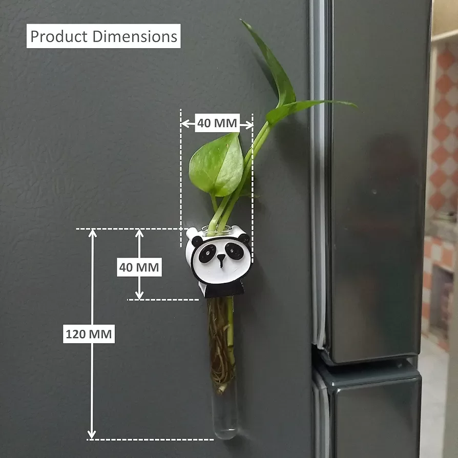 Pannda Magnetic Planter for Wall or Fridge - Perfect for Small Plants image 2